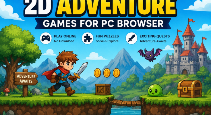 2D Adventure Games for PC Browser