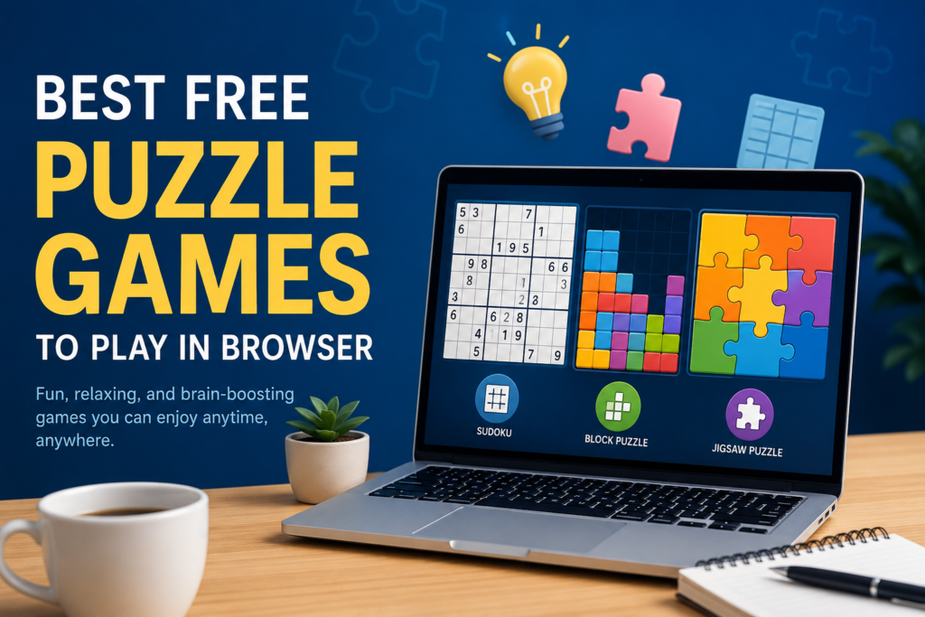 Best Free Puzzle Games to Play in Browser