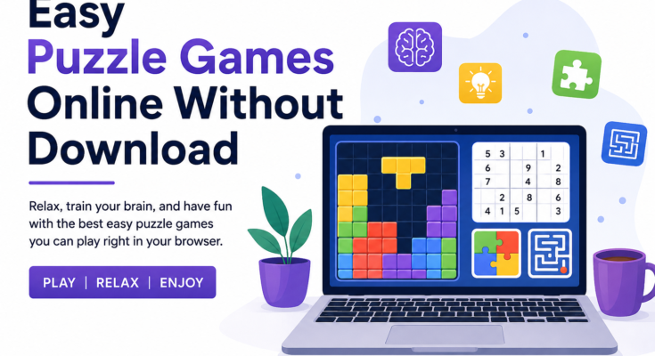 Easy Puzzle Games Online Without Download