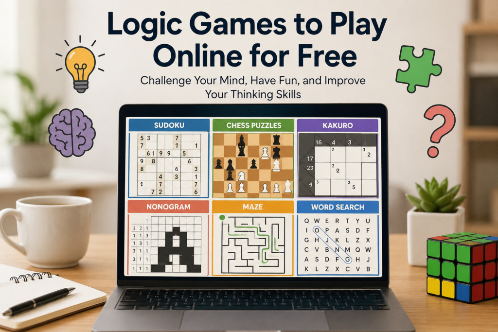 Logic Games to Play Online for Free
