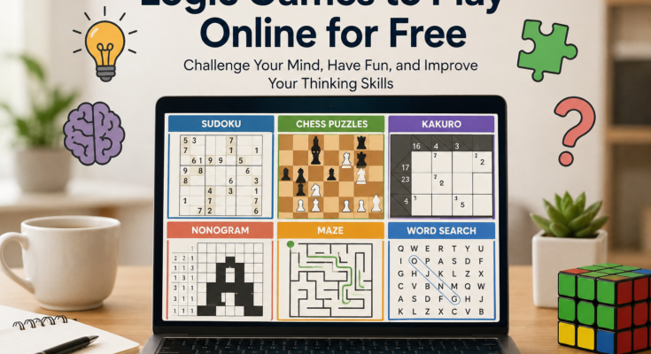 Logic Games to Play Online for Free