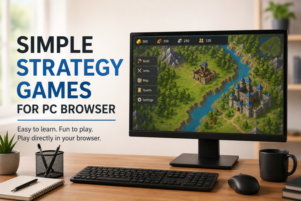 Simple Strategy Games for PC Browser