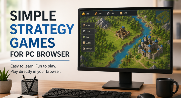 Simple Strategy Games for PC Browser