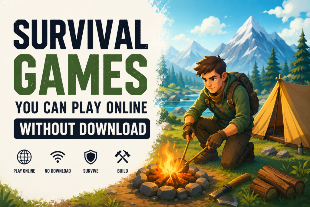 Survival Games You Can Play Online Without Download